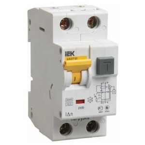 Автоматический выключатель дифференциального тока IEK АВДТ32 С50 100мА