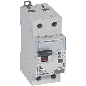 Автоматический выключатель дифференциального тока Legrand АВДТ DX3 411052 (1P+N) C 25A 30mA