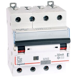 Автоматический выключатель дифференциального тока Legrand АВДТ DX3 411189 4P C 32A 30mA