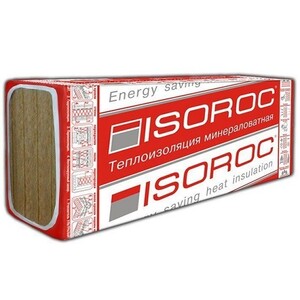 Базальтовая вата Isoroc Изоруф-Н 1000х500х50 мм 6 плит в упаковке
