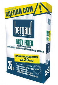 Bergauf Easy Fixer, 25 кг, Клей для плитки
