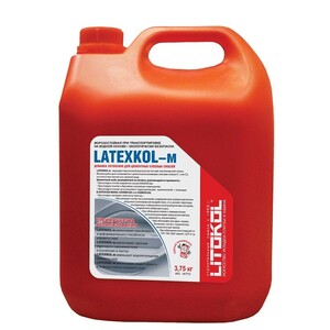 Добавка латексная для клея Litokol Latexkol-m 3,75 кг