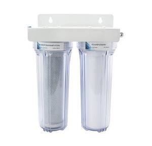 Фильтр 2-х корпусной для очистки воды с краном