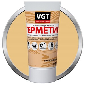 Герметик силиконизированный VGT сосна 0,16 л
