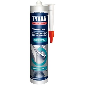 Герметик силиконовый Tytan Professional стекольный бесцветнный 310 мл