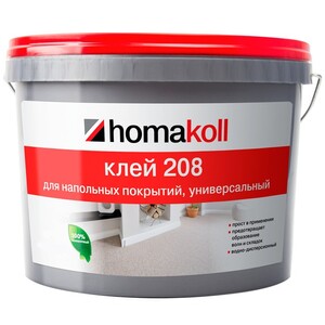 Клей для напольных покрытий Homakoll 208 универсальный 7 кг