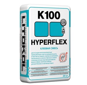 Клей для плитки Litokol Hyperflex K100 20 кг