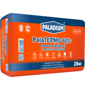 Клей для плитки Paladium PalaTermo-601 термостойкий 25 кг
