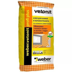 Клей для плитки Weber.Vetonit Profi Plus 25 кг