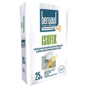 Клей для теплоизоляции Bergauf Isofix 25 кг