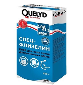 Клей обойный Quelyd Спец-Флизелин 450 г