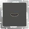 Механизм розетки Werkel HDMI WL07-60-11 серо-коричневый