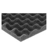 Панель звукоизоляционная Flexakustik Wave-30 серый графит 1000х1000х30 мм