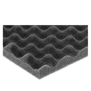 Панель звукоизоляционная Flexakustik Wave-30 серый графит 1000х1000х30 мм