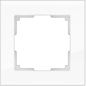 Рамка одноместная Werkel Favorit WL01-Frame-01 белая
