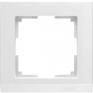 Рамка одноместная Werkel Stark WL04-Frame-01 белая