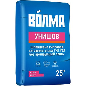 Шпатлёвка гипсовая ВОЛМА-Унишов, 25 кг