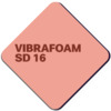 Виброизоляция полиуретановая Vibrafoam SD 16 2000х500х12,5 мм розовая