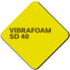 Виброизоляция полиуретановая Vibrafoam SD 40 2000х500х12,5 мм желтая