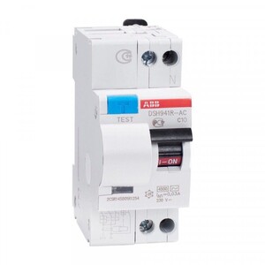 Выключатель автоматический дифференциального тока ABB DSH941R C 10 30mA тип АС