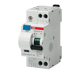 Выключатель автоматический дифференциального тока ABB DSH941R C 16 30mA тип АС