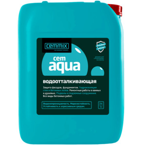 Водоотталкивающая добавка Cemmix Cem Aqua 5 л