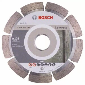 Диск алмазный Bosch Standard for Concrete 125x1,6х22,23 мм