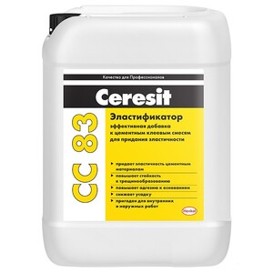Эластификатор цементных растворов Ceresit CC 83 5 л