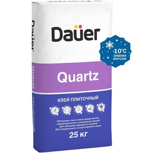 Клей для плитки Dauer Quartz Зима  25 кг