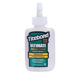 Клей столярный Titebond Ulimate III Wood Glue повышенной влагостойкости 37 мл