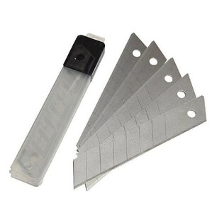 Лезвия сегментированные Эконом 18 мм для технического ножа 10 шт