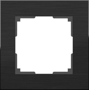 Рамка одноместная Werkel Stark WL04-Frame-01 черная