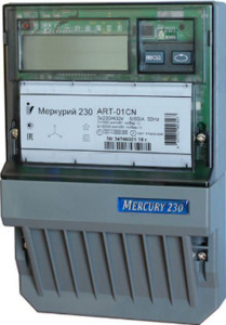 Счетчик электроэнергии трехфазный многотарифный Инкотекс Меркурий 230 АRT-01 СLN